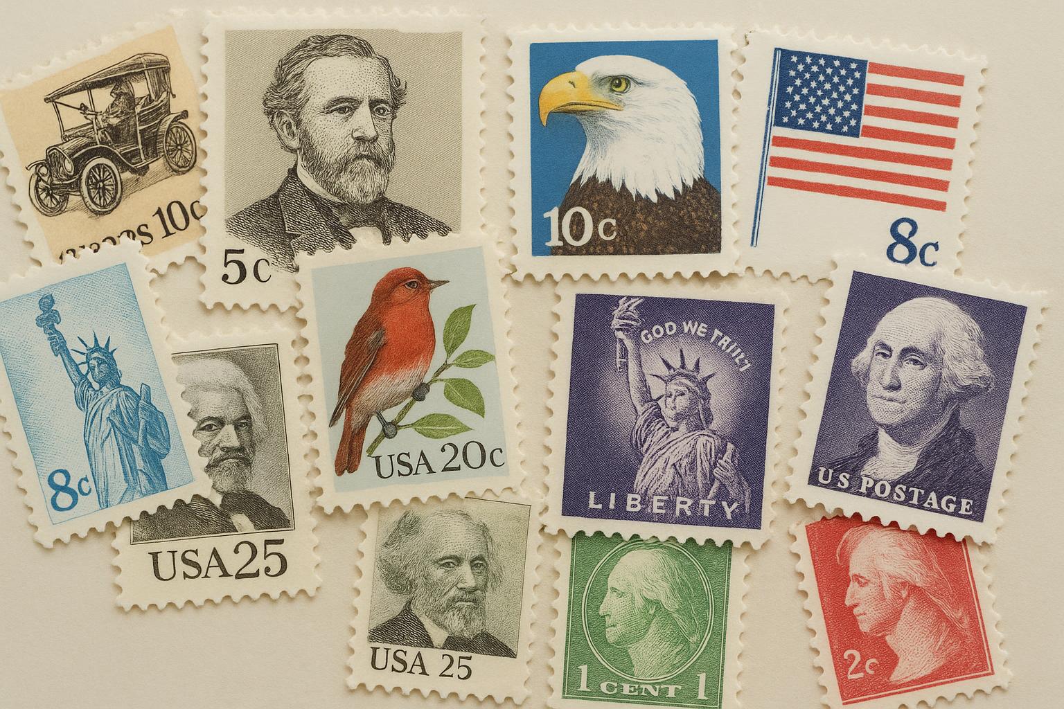 can you mix old and new stamps