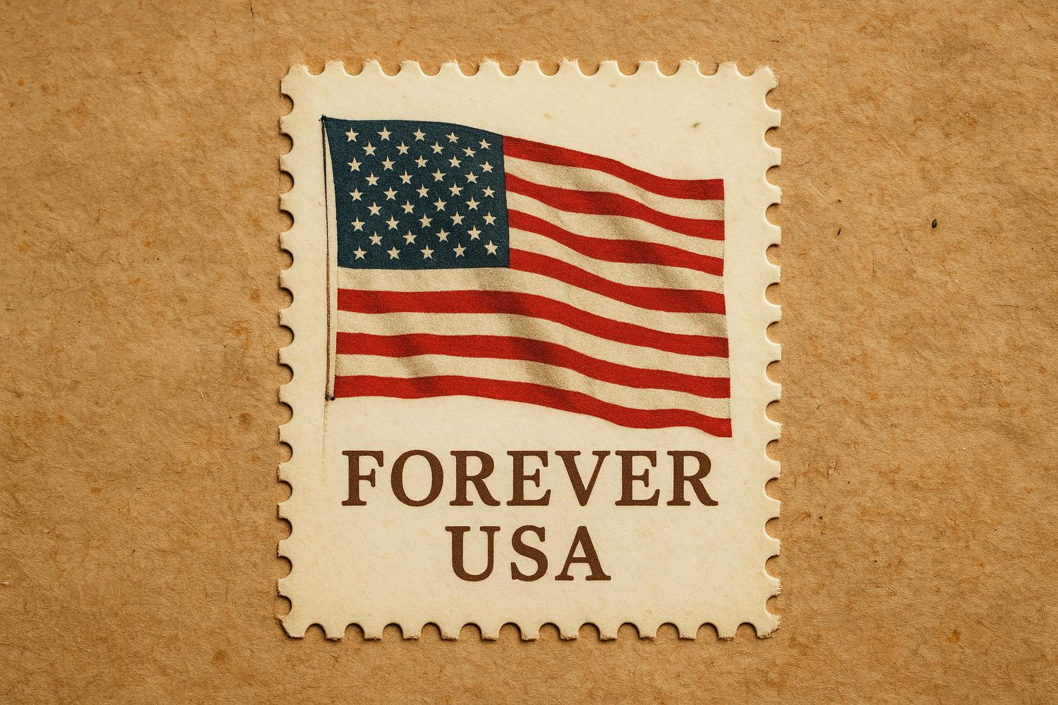 Forever USA Stamp Concept Explained for Old Stamps
